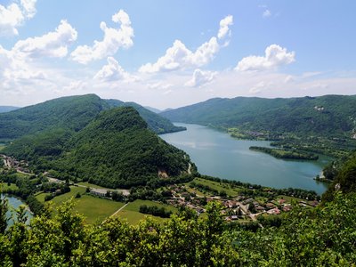 Vue sur le lac de Coiselet