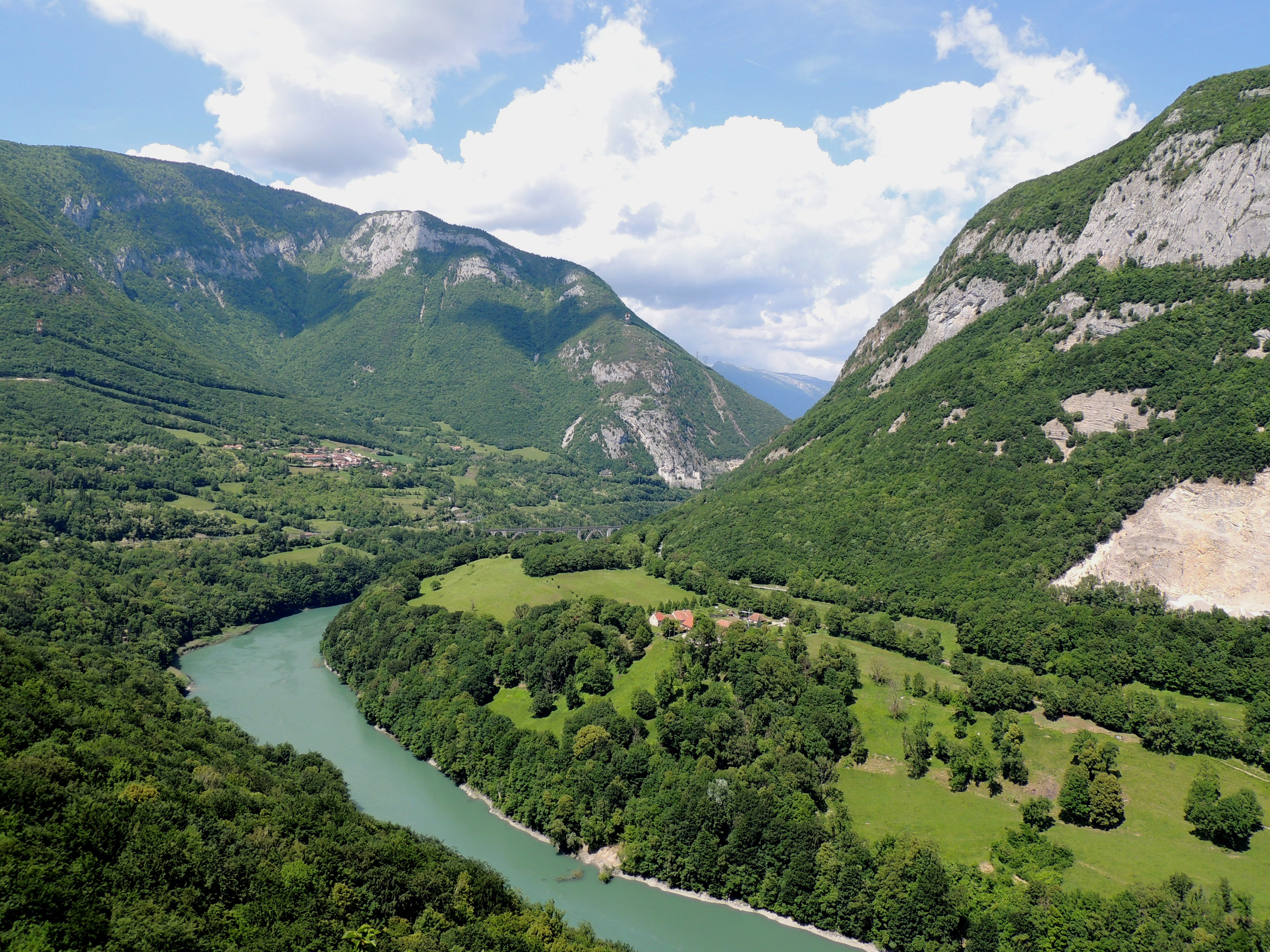 Vue sur Fort l'Écluse