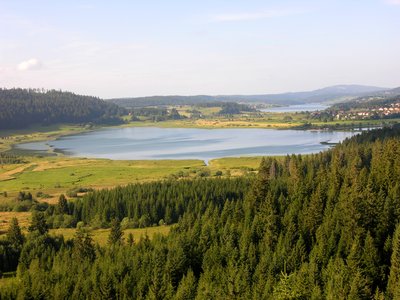 Point de vue sur les deux lacs  