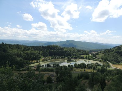 Vue depuis le belvédère des Trois Escaliers