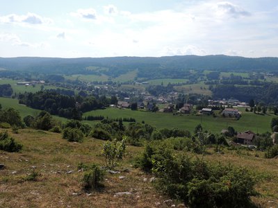 Vue sur Foncine-le-Haut