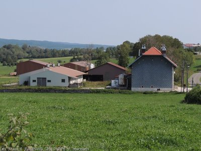 Vue sur l'ancienne fromagerie