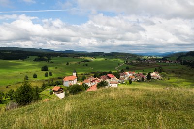 Depuis le belvédère de Roche Blanche