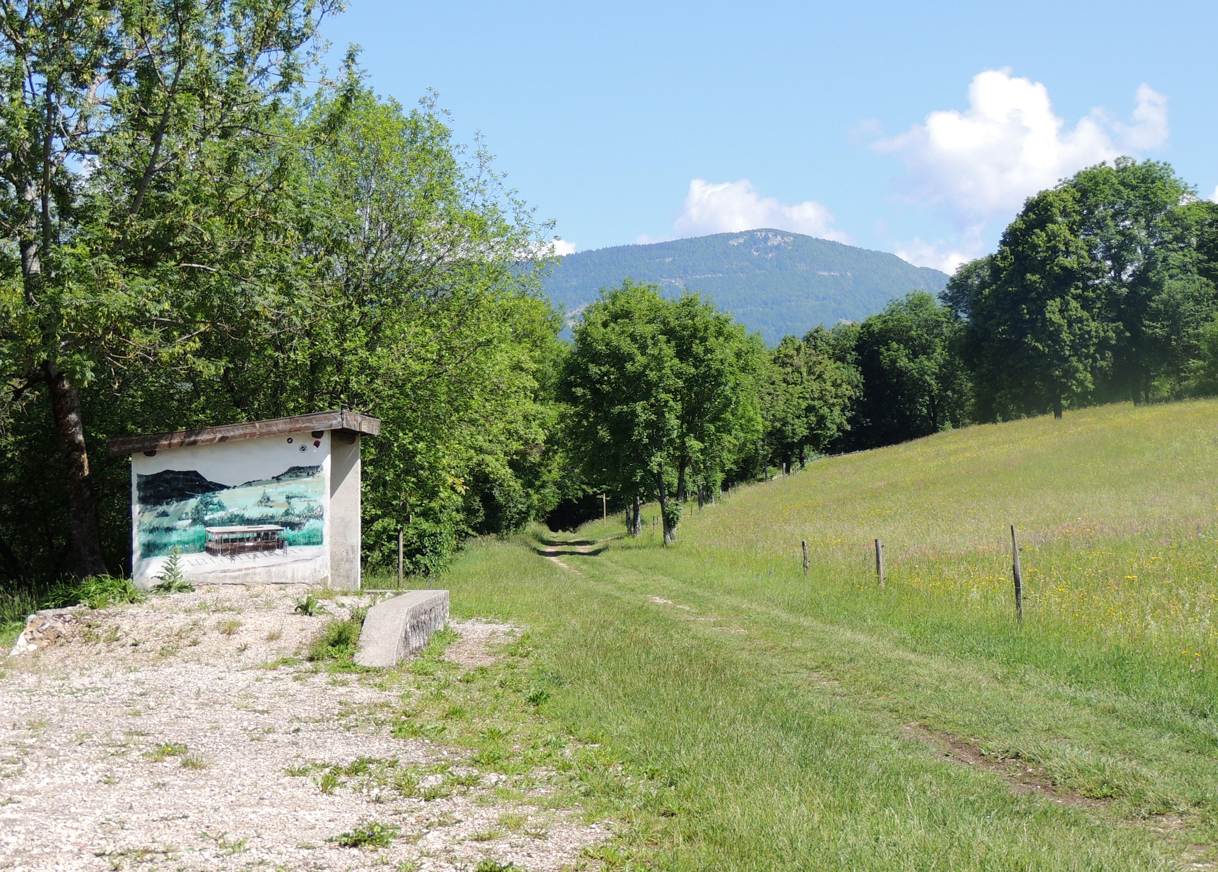 La Voie du Tram à La Mulaz